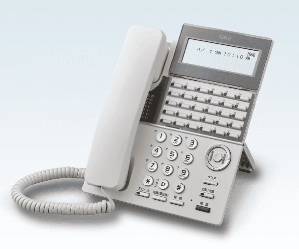 純正品販売中 【☆特価☆】saxa IP NETPhone SXII IP多機能電話機 【NP320(W)[F]】 2台 (2) ビジネスフォン 