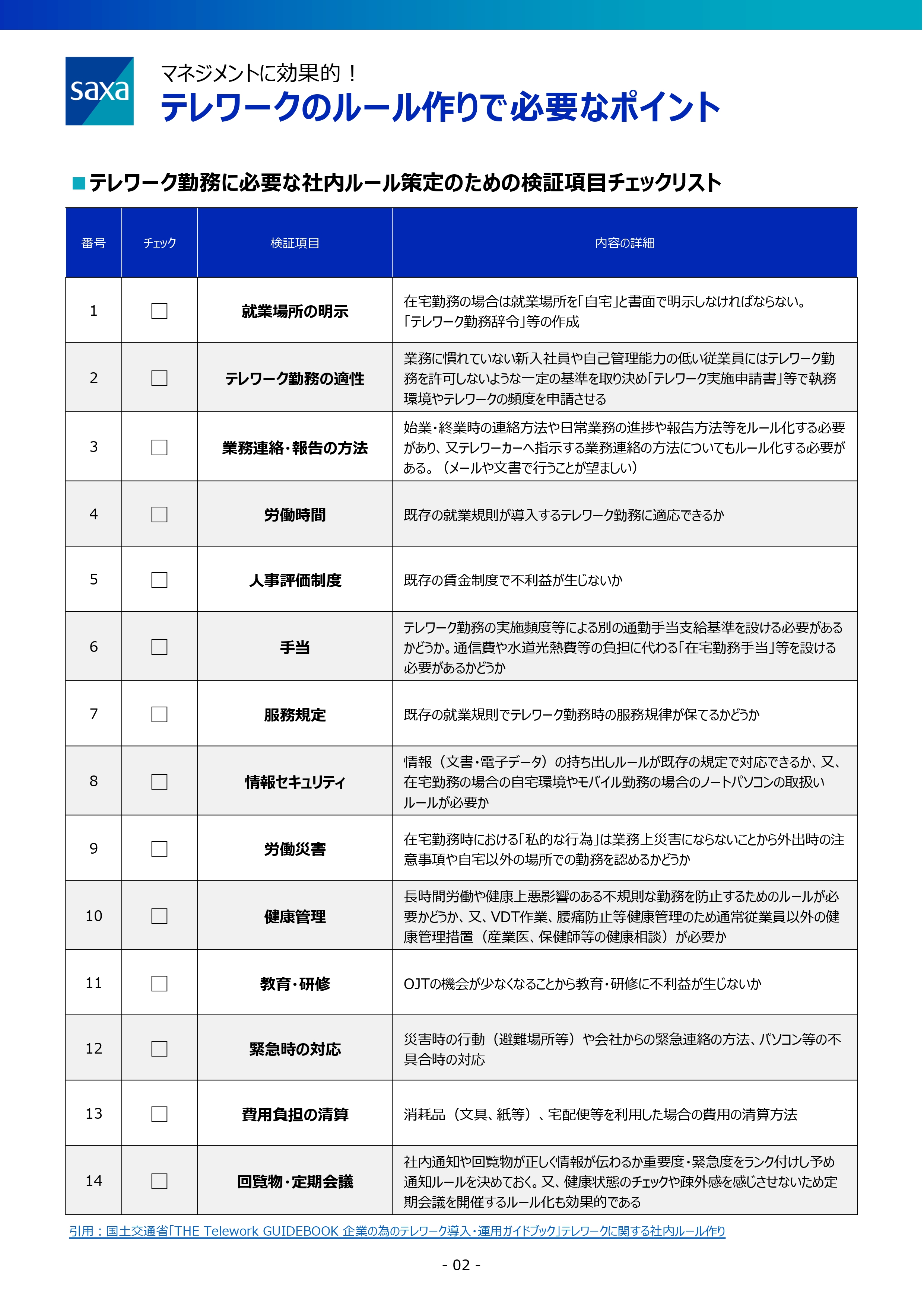 マネジメントに効果的！テレワークのルール作りで必要なポイント